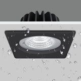 IP65 Waterproof LED spot light 15w 12w 9w 7w Square downlight led Recessed Ceiling lamp For Balcony Bathroom lighting lights