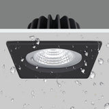 IP65 Waterproof LED spot light 15w 12w 9w 7w Square downlight led Recessed Ceiling lamp For Balcony Bathroom lighting lights