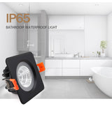IP65 Waterproof LED spot light 15w 12w 9w 7w Square downlight led Recessed Ceiling lamp For Balcony Bathroom lighting lights
