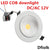 Super bright LED recessed LED spotlight with dimmable COB 5W 7W 9W 12W LED spotlight LED decorative ceiling light AC/DC 12V