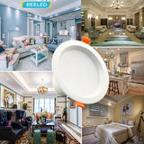 led downlights 3W 5W 7W 9W 12W 15W LED downlight Recessed LED Ceiling light Spot Light Lamps white LED Bulb lamp home decor