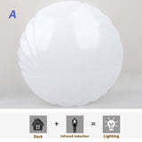 Human radar induction light Downlight 18W/24W  5730 SMD 220V garage corridor stairways