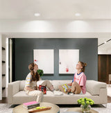 Round Dimmable Recessed LED Downlights 5W 7W 9W 12W 15W 18W COB LED Ceiling Spot Lights AC110-220V Warm Cold White LED Lamp