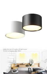 Surface Mounted 5W 7W 9W 12W 15W LED downlight Driverless Ceiling Lamps led spot lights Ceiling Fixtures Lighting Indoor Light