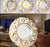  Luxury Diamond-Encrusted Gold Garland Led Downlights 3W 5W 7W For Hallway Foyer Dining Room 220V Recessed Lamp Spotlights