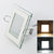Led 6W/9W/12W/18W Glasses Square Panel Recessed Wall Ceiling Downlight AC85-265V White/Cool White Indoor Light