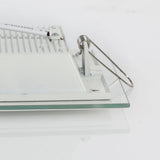 Led 6W/9W/12W/18W Glasses Square Panel Recessed Wall Ceiling Downlight AC85-265V White/Cool White Indoor Light