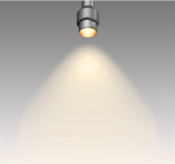 Dimmable E27 par20 LED light Zoom Spotlight Angle adjustment cob ceiling 7w 12w dining/living room bar cafe LED downlight