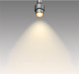 Dimmable E27 par20 LED light Zoom Spotlight Angle adjustment cob ceiling 7w 12w dining/living room bar cafe LED downlight