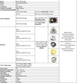 Led 3W Downlight White/Black/Golden/Silver Body Dimmable Spot COB LED mini ceiling light Indoor LED Spot Lighting