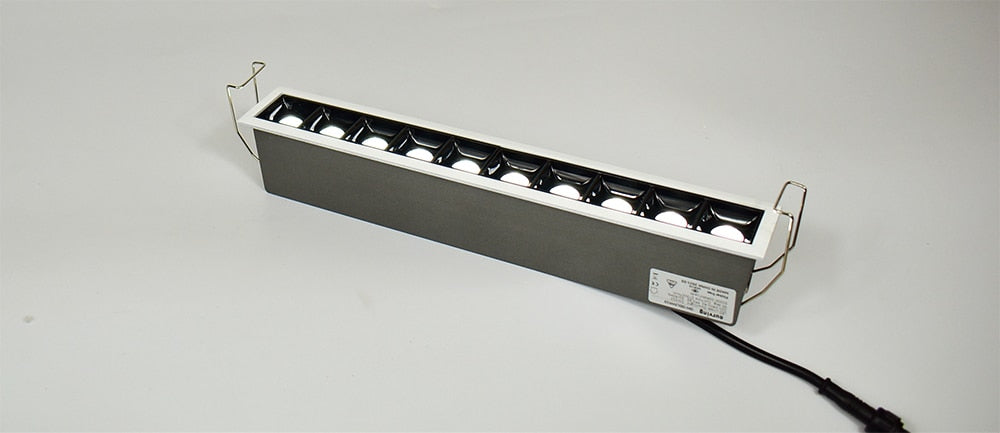 Uniform Illumination 2W 10W 20W 30W Invisible Source CRI90 Dimmable TRIAC 0-10V Recessed Linear Led Downlight Modern Home Lamp