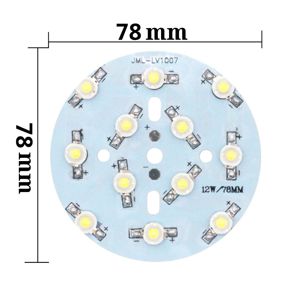 Power LED COB 3W 12W 24W Light Bulb On Board For LED Diode Light Lamp Spotlight Downlight Lamps For home Panel Light Repair PCB