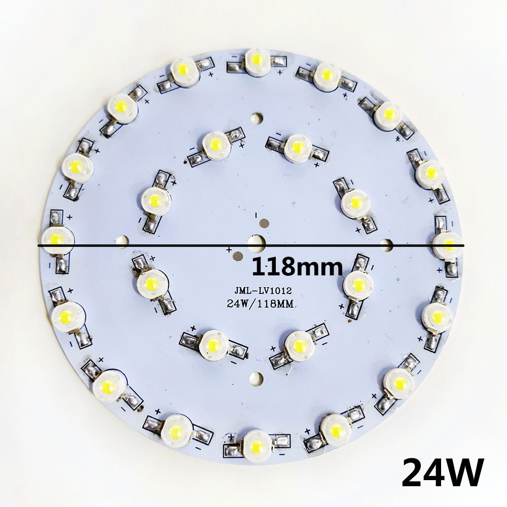 Power LED COB 3W 12W 24W Light Bulb On Board For LED Diode Light Lamp Spotlight Downlight Lamps For home Panel Light Repair PCB