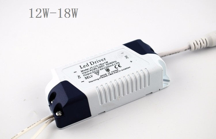 LED Driver For Panel Downlights Constant Current 3W 4-7W 8-12w 15-18W 18-24W Adapter TransformerPower supply