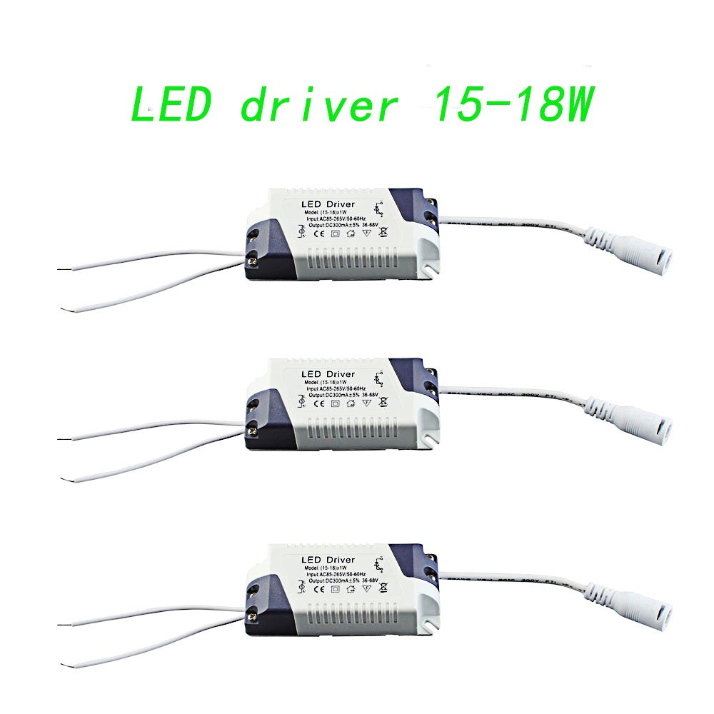 LED Driver For Panel Downlights Constant Current 3W 4-7W 8-12w 15-18W 18-24W Adapter TransformerPower supply