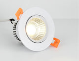 High Brightness Dimmable Recessed LED Downlights 9W 12W 15W COB LED Ceiling Spot Lights 110-240V LED Ceiling Lamps Indoor Lighting