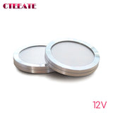 Cabinet Spotlight Household Ultra-thin 9mm Showcase Surface Mounted LED Panel Light DC12V Kitchen Furniture Mini Small Downlight