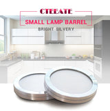 Cabinet Spotlight Household Ultra-thin 9mm Showcase Surface Mounted LED Panel Light DC12V Kitchen Furniture Mini Small Downlight