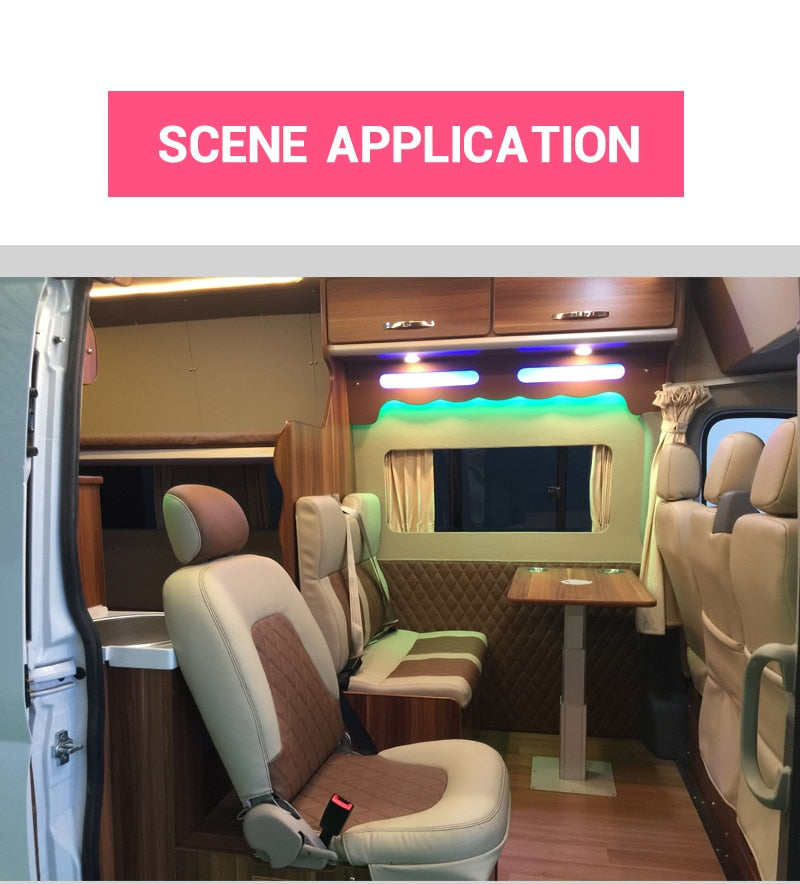 Cabinet Spotlight Household Ultra-thin 9mm Showcase Surface Mounted LED Panel Light DC12V Kitchen Furniture Mini Small Downlight