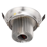 Dimmable LED Downlight 3W 4W 5W 7W Spot LED 110V 220V Recessed Linghting Silver house Pure Nature / Daylight Warm White