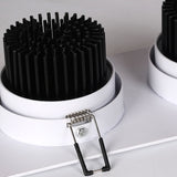 Dimmable square hole LED downlight ceiling light 5w 7w 10w 20w 110v/220v ceiling anti-fog light household lighting