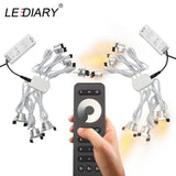 LEDIARY 12V Mini Spot Led Downlight Dimmable 24 Lamps Four Control Memory Remote Can Be Set Driver 6/12 Lamps Single Controller