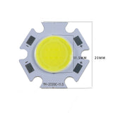 Rounded LED COB Light Source Chip On Board For Spotlight Downlight White 10PCS COB 20-11.5 3W 20mm LED COB LIGHTING wholesale