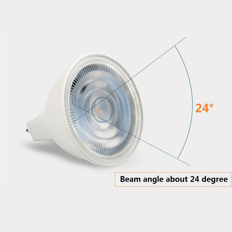 Square White Downlight Recessed Lighting Kit fitting COB 6W LED Bulb GU10 MR16 Ceiling Spot light fixture With MR16/GU5.3 Socket