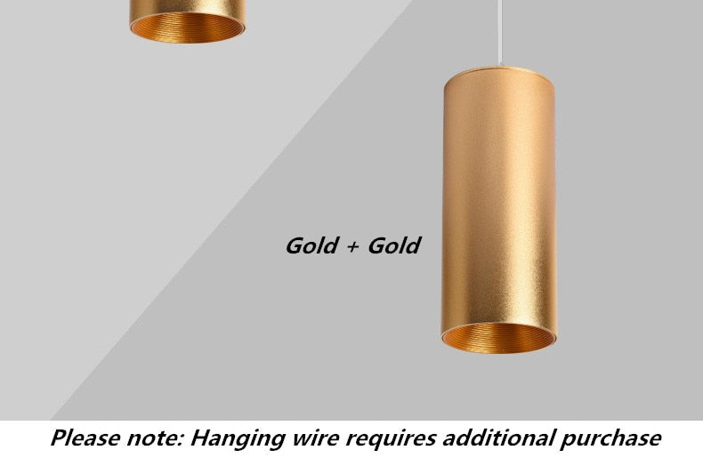 Surface Mounted Cylindrical LED COB Downlight Gold Reflector 7W 10W 12W 15W LED Ceiling Bulbs Lamp Spot Light LED Downlight