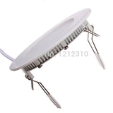 Ultra thin led down light lamp 3w 4w 6w 9w 12w 15w 25w led ceiling recessed grid downlight slim round panel light LED Spotlight