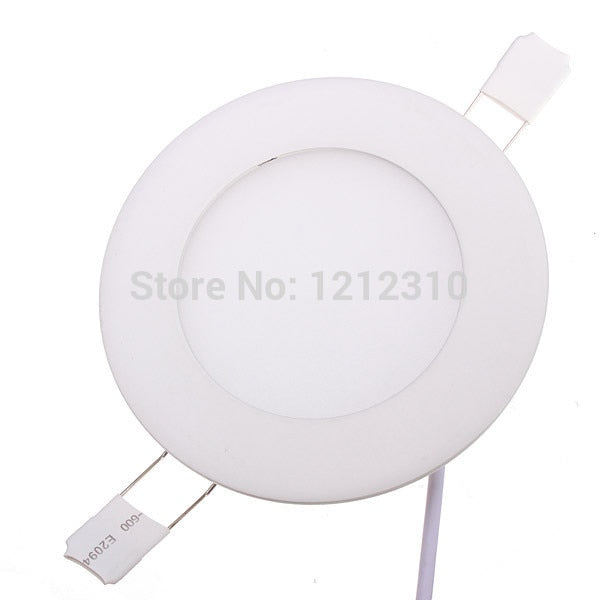 Ultra thin led down light lamp 3w 4w 6w 9w 12w 15w 25w led ceiling recessed grid downlight slim round panel light LED Spotlight