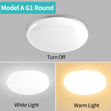 Kaguyahime LED Panel Light 18W 24W 36W LED Surface Ceiling Downlight AC85-265V Round Ceiling Lamp For Decoration Home Lighting