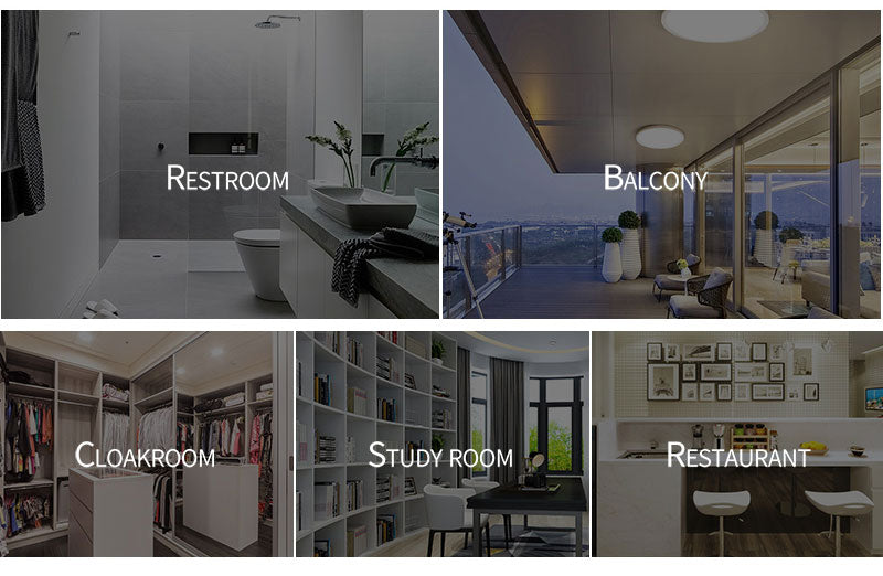 Kaguyahime LED Panel Light 18W 24W 36W LED Surface Ceiling Downlight AC85-265V Round Ceiling Lamp For Decoration Home Lighting