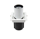 Oloey Angle Adjust Stretchable LED COB Recessed Downlight 12W 15W 18W 24W LED Ceiling Spot Light Kitchen Living room Indoor