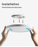 LED Ceiling Light Dimmable 12W 18W 24W 32W 220V With 3 Color Adjustable For Bedroom Living room Bathroom Modern Ceiling Lamp