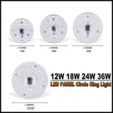 LED Ring PANEL Circle Light SMD LED Round Ceiling board circular lamp board AC 220V 230V 240V LED light