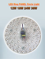 LED Ring PANEL Circle Light SMD LED Round Ceiling board circular lamp board AC 220V 230V 240V LED light