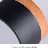 LED Downlight dimmable 5W 7W 9W 12W 15W Nordic wood modern Led surface mounted ceiling light spotlight, interior decoration light