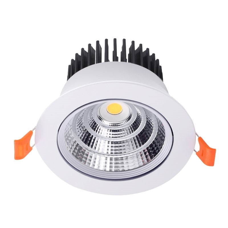 Surface Mounted COB LED Downlights Foldable 360° Rotatable LED Ceiling Spot lights 10W 15W 20W LED Lamps Background Lighting