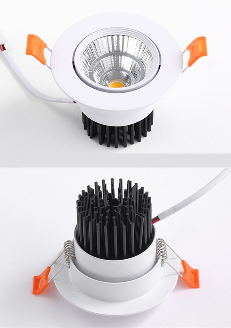 Surface Mounted COB LED Downlights Foldable 360° Rotatable LED Ceiling Spot lights 10W 15W 20W LED Lamps Background Lighting