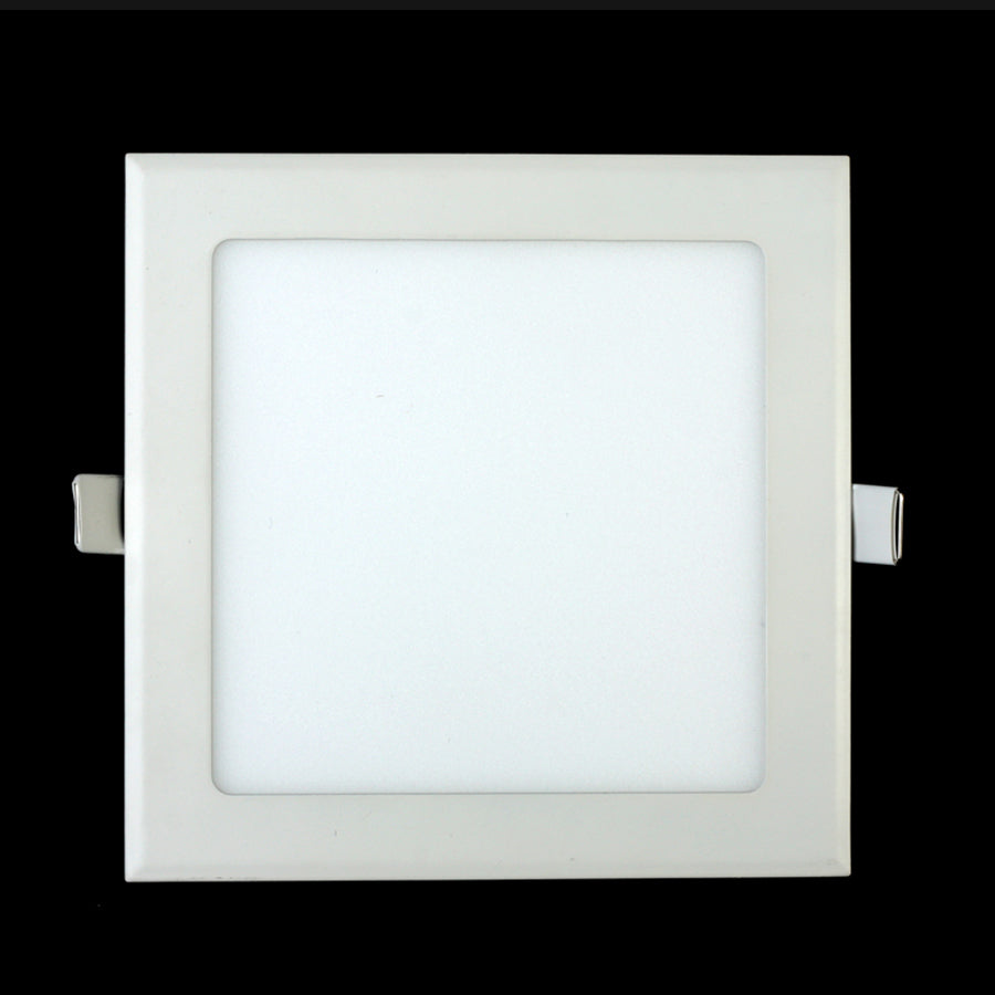 AC/DC 12V Ultra Thin Design 3W 6W 9W 12W 15W 25W LED Surface Ceiling Recessed Grid Downlight Square LED Panel Light