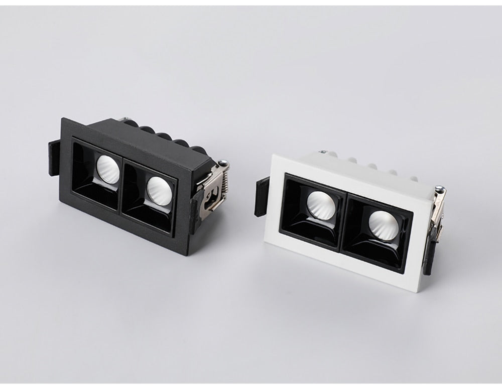 LED Downlight Dimmable Strip Line Light Bar Creative Linear Recessed Embeded Ceiling Lamps Living Room Corridor Indoor Lighting