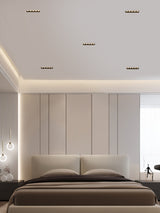 LED Downlight Dimmable Strip Line Light Bar Creative Linear Recessed Embeded Ceiling Lamps Living Room Corridor Indoor Lighting