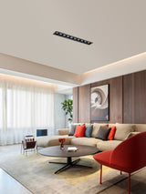 LED Downlight Dimmable Strip Line Light Bar Creative Linear Recessed Embeded Ceiling Lamps Living Room Corridor Indoor Lighting