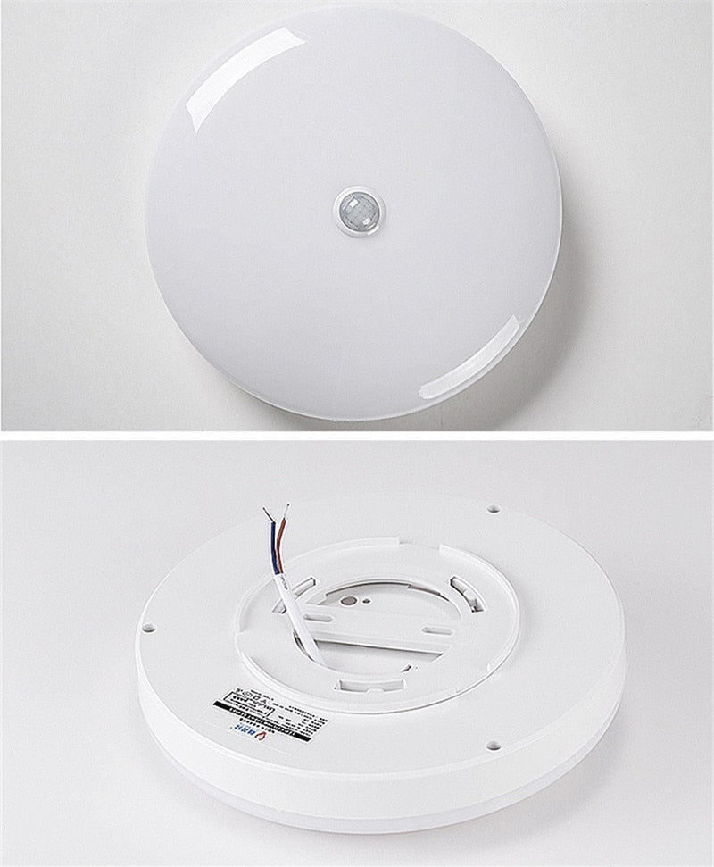 PIR  Motion Sensor Ceiling Lights Modern Surface Mounted Led Panel Ceiling Lamp for Living Room Lighting Fixture