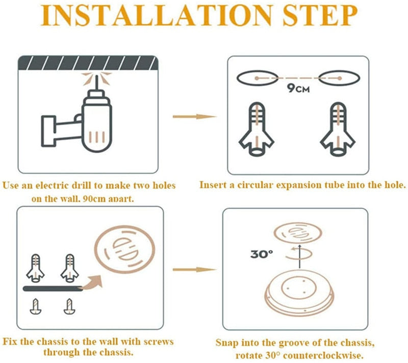 PIR  Motion Sensor Ceiling Lights Modern Surface Mounted Led Panel Ceiling Lamp for Living Room Lighting Fixture