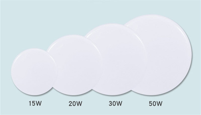 PIR  Motion Sensor Ceiling Lights Modern Surface Mounted Led Panel Ceiling Lamp for Living Room Lighting Fixture