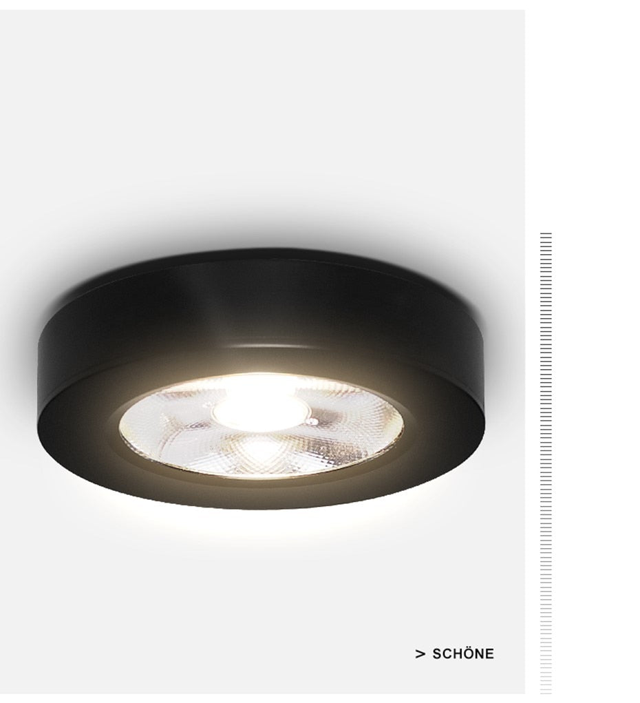 Ultra Thin Driverless downlight led 10W 7W Surface Mounted LED downlight 220V Spot light led For Indoor home lighting lamps