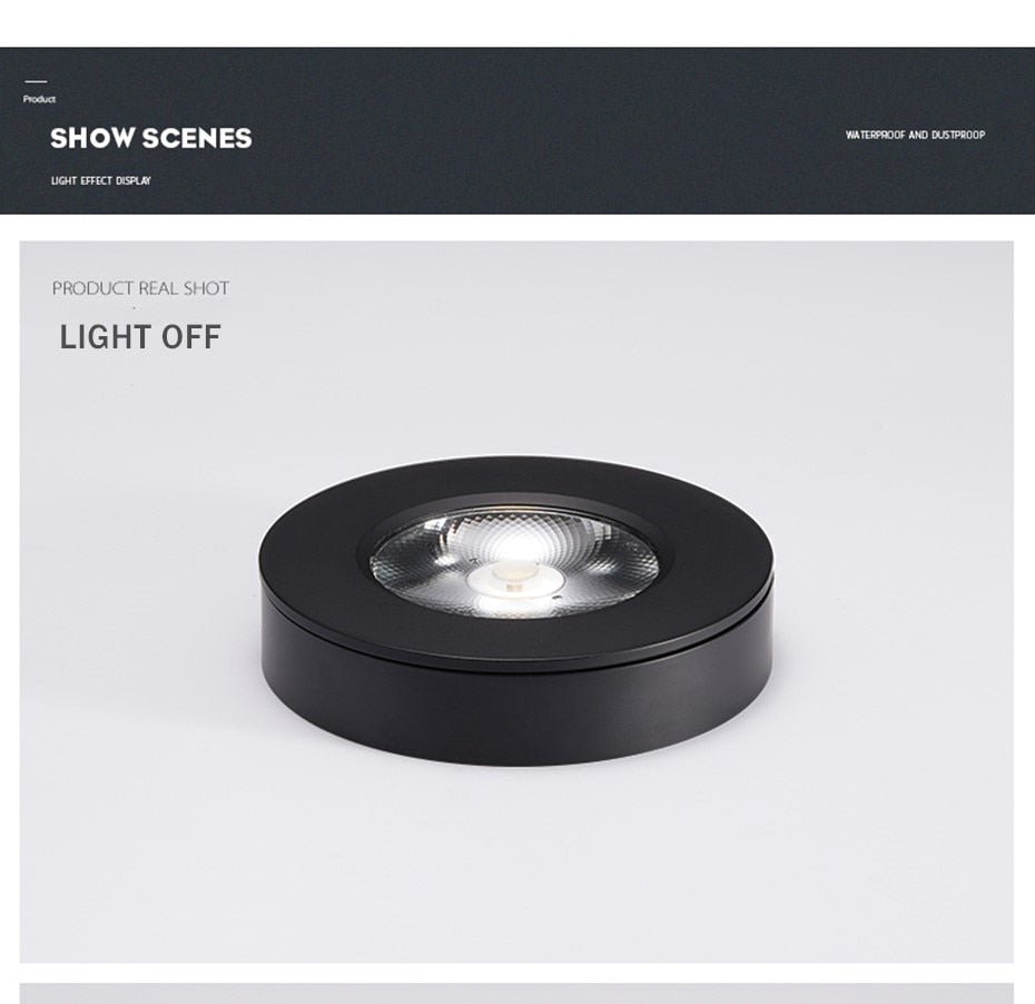 Ultra Thin Driverless downlight led 10W 7W Surface Mounted LED downlight 220V Spot light led For Indoor home lighting lamps