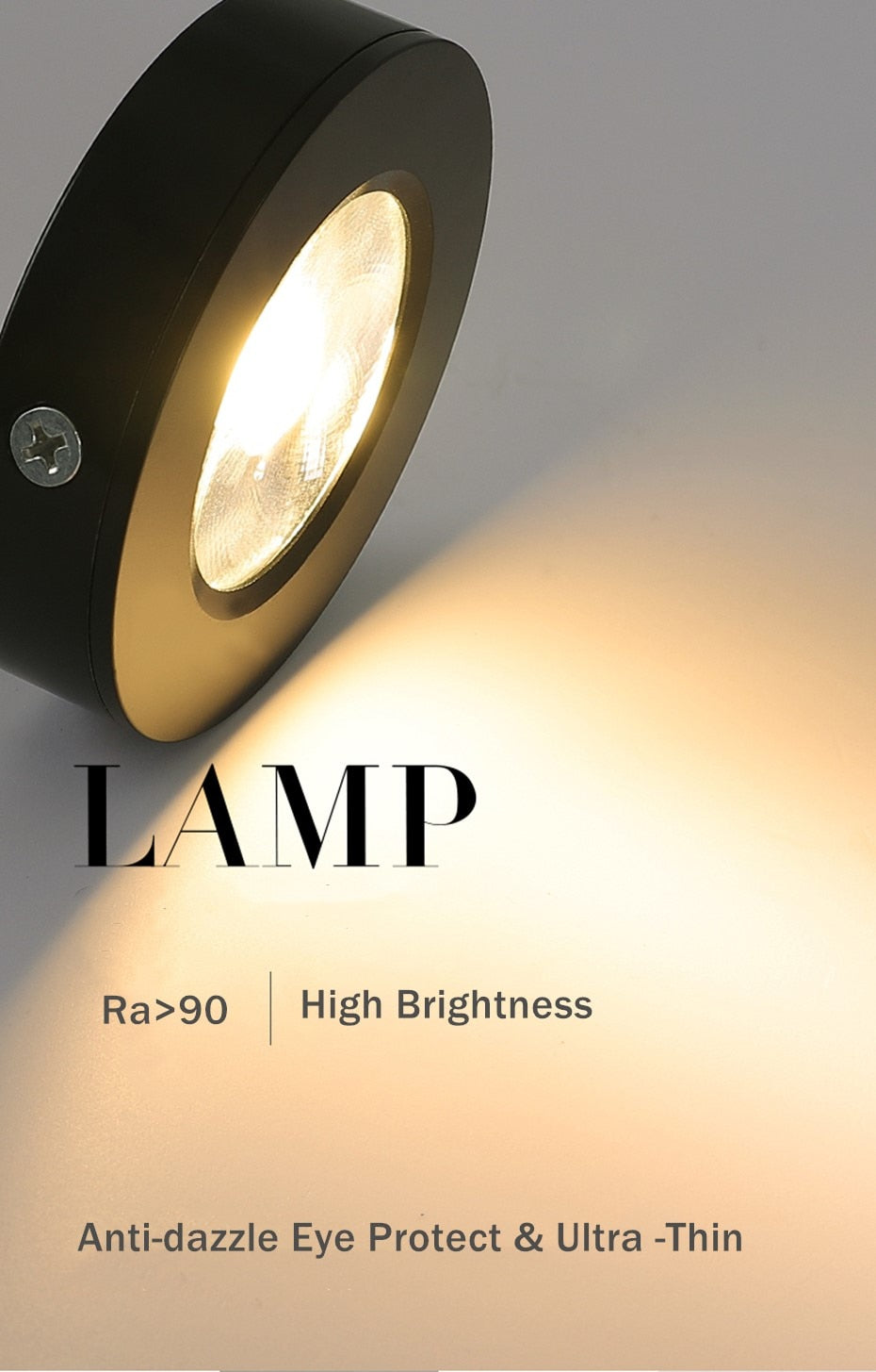 Ultra Thin Driverless downlight led 10W 7W Surface Mounted LED downlight 220V Spot light led For Indoor home lighting lamps